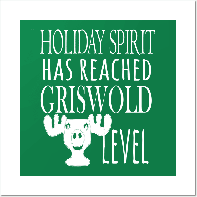 Funny Griswold family inspired Christmas design, funny Christmas vacation quote Wall Art by FreckledBliss